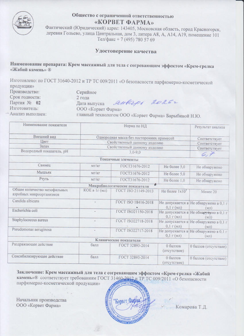 Паспорт №01202602